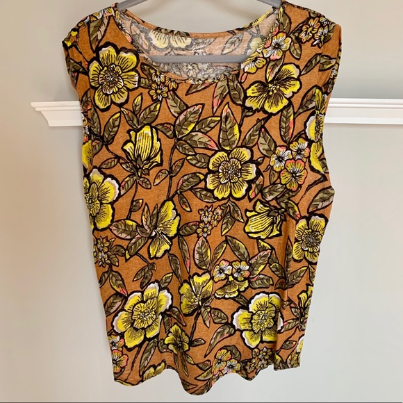 LOFT Tops - LOFT 100% Linen Sleeveless Top